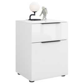 NOČNÝ STOLÍK, biela, 45/60/40 cm.