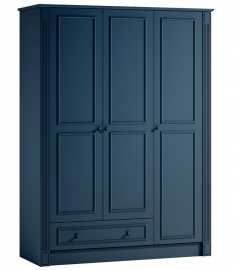 Trojdverová šatníková skriňa amaya - tmavo modrá.

 

Praktická zásuvka je vyrobená z 18 mm a 8 mm drevotriesky a unesie 25 kg; jej tlmený systém koľajníc zároveň zabezpečuje kultivovaný, tichý chod.

 

*ABS materiál = pevný a nárazuvzdorný plast s hladkým povrchom, ktorý je odolný voči opotrebovaniu a ľahko sa udržiava.
*MDF dosky = ľahko opracovateľný drevovláknitý materiál so širokým spektrom možných úprav využívaný napr.

 

Rozmery šatníkovej skrine Amaya sú 133x105x61 cm (š, v, h).

 

Ďalší nábytok z kolekcie Amaya nájdete v súvisiacich produktoch nižšie.