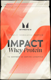 MyProtein Impact Whey Protein 2500 g jahodový krém.