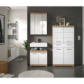 MID.YOU KÚPEĽŇA farba duba, biela s vysokým leskom.