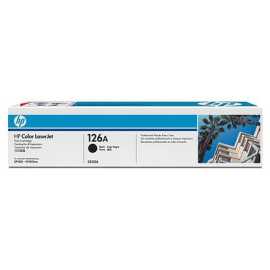 HP 126A CE310A čierný (black) originálny toner.
Originálny toner = záruka priamo od výrobcu tlačiarne
100 % použitie v tlačiarni - bezproblémové fungovanie s vašou tlačiarňou
Použitím originálnej náplne predlžujete životnosť tlačiarne
Osvedčená špičková kvalita - vysoko kvalitná a spoľahlivá tlač originálnou tlačovou kazetou od prvej do poslednej stránky
Trvalé a profesionálne výsledky tlače - dlhodobá udržateľnosť tlače
Kratšia prodleva pri tlači stránok
Garancia Vašej spokojnosti s použitím našej originálnej náplne
Zabezpečujeme bezplatnú recykláciu originálnych náplní
Zlyhanie náplne v menej ako 1% prípadov
Jednoduchá a rýchla výmena náplne

Kód výrobcu: CE310A