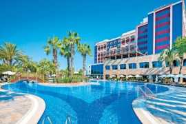 Turecko Side Selin Kamelya Collection Exclusive 14 dňový pobyt Ultra All inclusive Letecky Letisko: Praha August 2026 ( 8/08/26-21/08/26)