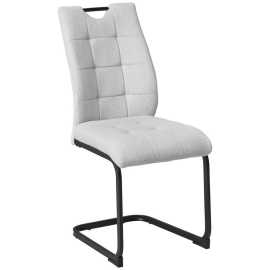 MID.YOU STOLIČKA S PRUŽNÝM PODNOŽÍM, mikrovlákno, béžová.