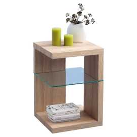 Xora PRÍRUČNÝ STOLÍK, dub sonoma.