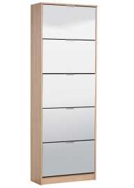 Výklopný botník 5-dvierkový so zrkadlom vincent - dub sonoma.

 

Dizajn botníku je v modernom dekore dub sonoam a je vybavený plastovými úchytkami.

 

Všetky botníky patriaci do kolekcie Vincent nájdete nižšie v súvisiacich produktoch.