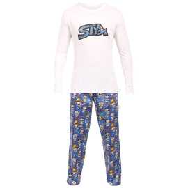 Pánske pyžamo Styx lebky (PDP1856) XXL.
Chcete si dopriať maximálne pohodlie pri spánku a relaxácii doma?
Kvalitné materiály pre maximálne pohodlie
Pánske pyžamo Styx je vyrobené z prvotriednych materiálov, ktoré zaručujú pohodlie počas celej noci.
Pohodlný strih a moderný dizajn
Strih pyžama Styx je navrhnutý pre dokonalé pohodlie.
Prečo si vybrať pánske pyžamo Styx?

Prémiové materiály: Bavlnený satén na nohavice, mäkká bavlna na košeľu.
Pohodlný strih: Voľnosť pohybu a maximálne pohodlie.
Česká výroba: Záruka kvality a podpora lokálnych výrobkov.

Kvalita z Českej republiky - to je spodná bielizeň Styx
Značka Styx má viac ako 30 rokov skúseností s výrobou kvalitnej spodnej a domácej bielizne.
Ako sa starať o pyžamo Styx?

Pranie: Per na 30 °C s jemným pracím prostriedkom.
Sušenie: Najlepšie je nechať ho voľne uschnúť, sušičku radšej vynechajte.
Žehlenie: Pokiaľ je potrebné, žehli naruby na nízku teplotu.

Tip: Staňte sa expertom na údržbu spodnej bielizne vďaka tipom v našom článku a doprajte svojim obľúbeným kúskom starostlivosť, akú si zaslúžia.