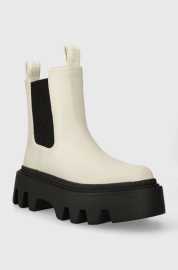 BUFFALO Flora Chelsea Lo - Vegan Nappa - Cream 36.