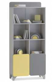 Knižnica raundo - šedá.

 

Knižnica Raundo prináša ideálne riešenie na usporiadanie kníh, učebníc, hier či iných pokladov.

 

Na výrobu knižnice bola použitá 18mm drevotrieska a 18mm MDF, čo zaisťuje pevnosť a dlhú životnosť.

 

*ABS materiál = pevný a nárazuvzdorný plast s hladkým povrchom, ktorý je odolný voči opotrebovaniu a ľahko sa udržuje.
*MDF dosky = ľahko opracovateľný drevovláknitý materiál so širokým spektrom možných úprav využívaný napr.

 

Rozmery knižnice Raundo sú 76 × 176 × 38 cm (š, v, h).

 

Ďalšie produkty z kolekcie Raundo nájdete nižšie v súvisiacich produktoch.