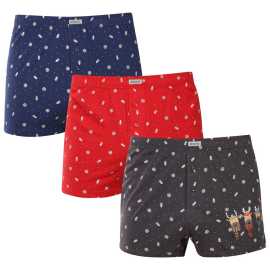 3PACK pánske trenky Andrie viacfarebné (PS 5911) L, trenírky.
Doplnite svoj šatník o pohodlný a štýlový kúsok.
Prémiový materiál pre celodenné pohodlie
Boxerky Andrie sú vyrobené zo 100 % bavlny, ktorá ponúka jemnosť a priedušnosť.
Elegantný dizajn a pohodlný strih
Boxerky majú diskrétne vzory v rôznych farbách, ktoré dodávajú šatníku moderný vzhľad a originalitu.
Prečo si kúpiť boxerky Andrie?

100% bavlna pre jemnosť a pohodlie.


Klasický voľný strih pre maximálny komfort.


Diskrétny dizajn, ktorý sa hodí na každú príležitosť.

Andrie ponúka české spodné prádlo pre mužov, ktorí vedia, čo chcú
Pánske boxerky Andrie vynikajú príjemnými materiálmi a kvalitným spracovaním.
Ako sa starať o boxerky Andrie
Aby si zachovali kvalitu a pohodlie, postupuj podľa týchto jednoduchých krokov:

Pranie: Per na maximálnej teplote 40 °C s jemnými pracími prostriedkami, aby materiál zostal mäkký a vzory intenzívne.


Sušenie: Boxerky nesušte v sušičke, odporúčame ich nechať voľne uschnúť.


Žehlenie: Pre hladký vzhľad môžete boxerky žehliť na nízkej teplote.

Tip: Staňte sa odborníkom na údržbu spodnej bielizne vďaka tipom v našom článku a doprajte svojim obľúbeným kúskom starostlivosť, ktorú si zaslúžia.