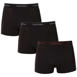 3PACK pánske boxerky Calvin Klein čierné (NB4286-0FL) S, trenky.
Tento set troch čiernych pánskych boxeriek Calvin Klein je ideálnou voľbou na každodenné nosenie predovšetkým pre mužov, ktorí si s módou tykajú.
Kvalitný materiál pre tvoje maximálne pohodlie
Boxerky Calvin Klein sú vyrobené zo zmesi bavlny a elastanu, čo zaručuje pohodlie, priedušnosť a flexibilitu.
Nadčasový elegantný dizajn s dlhšími nohavičkami
Tieto štýlové boxerky majú dlhšie nohavičky, ktoré poskytujú lepšie krytie a pohodlie počas nosenia.
Dôvody, prečo si boxerky Calvin Klein zamiluješ

Priedušná bavlna: Materiál, ktorý ti poskytne maximálne pohodlie a sviežosť.


Pružnosť vďaka elastanu: Prispôsobí sa tvojej postave a umožní voľnosť pohybu.


Módny dizajn: Pridáva boxerkám elegantný vzhľad a zaisťuje, že budú skvele držať na mieste.

Ako sa starať o svoje nové boxerky
Aby ti tieto boxerky vydržali čo najdlhšie, je dôležité dodržiavať nasledujúce pokyny:

Pranie: Per na 30°C s jemnými pracími prostriedkami, aby sa zachovala kvalita bavlny a elastanu.


Sušenie: Možno sušiť v sušičke na nižšie teploty.


Žehlenie: Nie je potrebné žehliť, boxerky si udržia svoj tvar aj bez žehlenia.