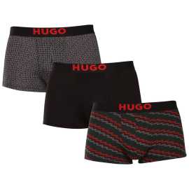 3PACK pánske boxerky HUGO viacfarebné (50549140 960) L, trenky.
Stavte na nadčasovú eleganciu a špičkový komfort s pánskymi boxerkami HUGO.
Materiál, ktorý vám dokonale padne
Kombinácia vysokokvalitnej bavlny s prímesou elastanu zaručuje optimálnu kombináciu pohodlia a pružnosti.
Štýl, ktorý hovorí sám za seba
Striedma farebnosť je vhodná pre všetkých mužov, ktorí nemajú radi módne výstrelky.
Prečo si zamilujete boxerky HUGO

Prvotriedny materiál v kombinácii bavlny a elastanu.
Elegantný dizajn v klasických farbách.
Kratšie nohavičky pre väčšie pohodlie.

Spodná bielizeň Hugo pre milovníkov pohodlia a luxusu
Značka spodnej bielizne Hugo patrí do rodiny odevov Hugo Boss a vyniká kvalitnými materiálmi a precíznym spracovaním.
Ako sa starať o boxerky HUGO
Aby vaše obľúbené boxerky dlho vydržali, odporúčame dodržiavať tieto tipy.

Pranie: Per je pri teplote 40 °C.
Sušenie: Boxerky môžeš sušiť v sušičke na šetrný program.
Žehlenie: Pokiaľ je potrebné, žehli ich naruby pri nižšej teplote.

Tip: Staňte sa expertom na údržbu spodnej bielizne vďaka radám v našom článku a doprajte svojim obľúbeným kúskom starostlivosť, ktorú si zaslúžia.