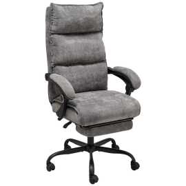 MID.YOU OTOČNÁ STOLIČKA, ženilka, sivá.