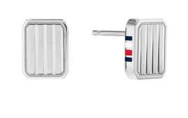 Tommy Hilfiger Štýlové oceľové náušnice kôstky 2780693.