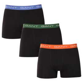 3PACK pánske boxerky Gant čierne (902533004-005) 3XL, trenky.