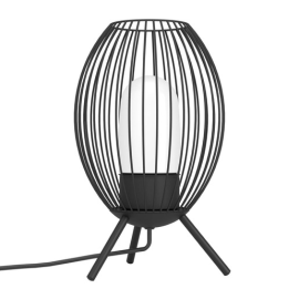 Eglo stolová vonkajšia lampa oceľ čierna 900 123.