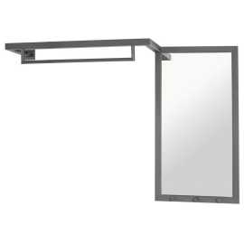 NÁSTENNÝ VEŠIAK, 108/75/26 cm.