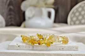 Náramok sekaný CITRÍN  – Hojnosť, Radosť, Šťastie, Zdravé trávenie, Znižuje Strach a Obavy - M-17cm Afirmácia: Vyžarujem Radosť a Sebaistotu z každej bunky svojej bytosti

Citrín – Kameň priťahujúci peniaze a úspech.  Ideálny na manifestáciu Hojnosti.