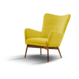 Materasso KRESLO, drevo, žltá.