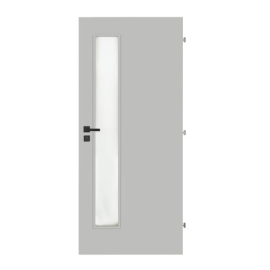 Interiérové dvere Naturel Deca ľavé 80 cm sivá matná DECA10SM80L.