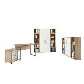 MID.YOU KANCELÁRIA, biela, dub sonoma,.