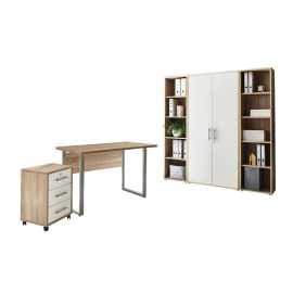 MID.YOU KANCELÁRIA, biela, dub sonoma,.