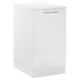 VIACÚČELOVÁ SKRIŇA, biela, 50/92/68 cm.