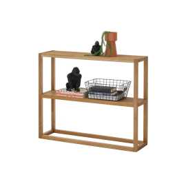 MID.YOU KONZOLOVÝ STOLÍK, dub, prírodná farba, 99/26/80 cm.