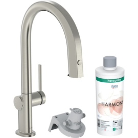 Hansgrohe Aqittura drezová batéria bez výpuste nerez 76 800 800.
