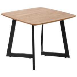 PRÍRUČNÝ STOLÍK, divoký dub, čierna, divoký dub.