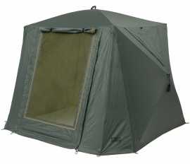 Mivardi bivak shelter quick set xl.
 Dverové okno 95x122cm + 3x bočné okno 80x70x70cm 
 Transportný rozmer: 127 x 22 cm 
 Vodný stĺpec: 5000 mm