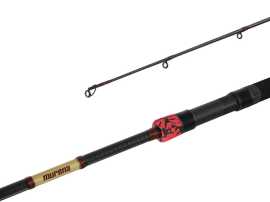 Delphin prút murena power 3 m 125 g.
 Plná rukoväť z vytvarovanej EVA peny s červeno-čiernou koncovkou je prispôsobená ťažkej prívlači.
 Ak ste doteraz hľadali pravého spolubojovníka, ktorý vás vždy podrží na vychádzkach za veľkými dravcami, je tu!
 Technické parametre: •Model: 300cm/125g •Počet dielov: 2 •Priemer blanku nad rukoväťou: 13,6mm •Počet očiek: 10 •Transportná dĺžka: 155cm •Hmotnosť: 306g •Rukoväť: EVA pena •Dĺžka rukoväte (od spodnej časti prútu po stred sedla): 52cm