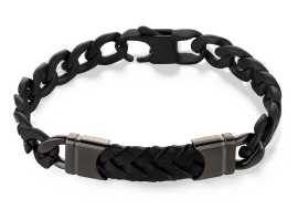 S'Agapõ Moderný oceľový náramok pre mužov Parkour SKR17.