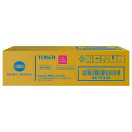 Konica Minolta TNP-92M AE1Y350 purpurový (magenta) originálny toner.
Originálny toner = záruka priamo od výrobcu tlačiarne
100 % použitie v tlačiarni - bezproblémové fungovanie s vašou tlačiarňou
Použitím originálnej náplne predlžujete životnosť tlačiarne
Osvedčená špičková kvalita - vysoko kvalitná a spoľahlivá tlač originálnou tlačovou kazetou od prvej do poslednej stránky
Trvalé a profesionálne výsledky tlače - dlhodobá udržateľnosť tlače
Kratšia prodleva pri tlači stránok
Garancia Vašej spokojnosti s použitím našej originálnej náplne
Zabezpečujeme bezplatnú recykláciu originálnych náplní
Zlyhanie náplne v menej ako 1% prípadov
Jednoduchá a rýchla výmena náplne

Kód výrobcu: AE1Y350