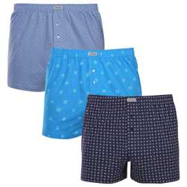 3PACK pánske trenky Andrie viacfarebné (PS 5830-5) L, trenírky.
Doplnite svoj šatník o pohodlný a štýlový kúsok.
Prémiový materiál pre celodenné pohodlie
Boxerky Andrie sú vyrobené zo 100 % bavlny, ktorá ponúka jemnosť a priedušnosť.
Elegantný dizajn a pohodlný strih
Boxerky majú diskrétne vzory v rôznych farbách, ktoré dodávajú šatníku moderný vzhľad a originalitu.
Prečo si kúpiť boxerky Andrie?

100% bavlna pre jemnosť a pohodlie.


Klasický voľný strih pre maximálny komfort.


Diskrétny dizajn, ktorý sa hodí na každú príležitosť.

Andrie ponúka české spodné prádlo pre mužov, ktorí vedia, čo chcú
Pánske boxerky Andrie vynikajú príjemnými materiálmi a kvalitným spracovaním.
Ako sa starať o boxerky Andrie
Aby si zachovali kvalitu a pohodlie, postupuj podľa týchto jednoduchých krokov:

Pranie: Per na maximálnej teplote 40 °C s jemnými pracími prostriedkami, aby materiál zostal mäkký a vzory intenzívne.


Sušenie: Boxerky nesušte v sušičke, odporúčame ich nechať voľne uschnúť.


Žehlenie: Pre hladký vzhľad môžete boxerky žehliť na nízkej teplote.

Tip: Staňte sa odborníkom na údržbu spodnej bielizne vďaka tipom v našom článku a doprajte svojim obľúbeným kúskom starostlivosť, ktorú si zaslúžia.