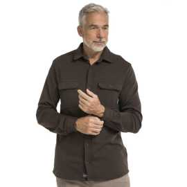 Bushman Men's knitted shirt Ortit, brown M.
 
 GPSR hier.