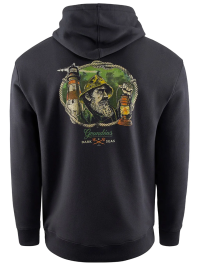 Grundéns mikina dark seas x grundens watchman hoodie black - xl.
 Vlastnosti: •teplá a pohodlná zmes bavlny a polyesteru s mäkkou vnútornou podšívkou •predné vrecko klokanka •kvalitná a unikátna grafika na chrbte •Grundéns strih a materiál •ľahká starostlivosť o oblečenie