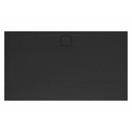 SAT Vision sprchová vanička obdĺžniková 140x90 cm liaty mramor čierna SATSVVI14090C.