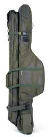 Sonik obal na prúty xtractor 2/3 rod sleeve - 10 ft.
   
 Centrálna komora obalu pojme dva alebo tri prúty a špeciálne vnútorné prepážky zabraňujú ich pohybu a treniu.
   
 Obal je vybavený nastaviteľným, polstrovaným ramenným popruhom, ktorý zaisťuje komfort počas prepravy.
   
 Vlastnosti: 
 •Kompatibilný s prútmi s prvým očkom 50mm a veľkými navijakmi •Unikátne spojovacie body na upevnenie ďalších vonkajších obalov •Bočné úžitkové vrecko a popruh na podberák a držiak •Zadné rozšíriteľné vrecko a popruhy na väčšie príslušenstvo •Vrecka na záťaže so zipsom a transportné úchyty a pásky •Materiál HD 600D PVC s kamuflážou SK-TEK •Polstrovaný, nastaviteľný ramenný popruh 
 Rozmery: 
 •9ft: 124cm x 35cm x 25cm - pre prúty s poloteleskopickou rukoväťou s prepravnou dĺžkou (zložené) 44