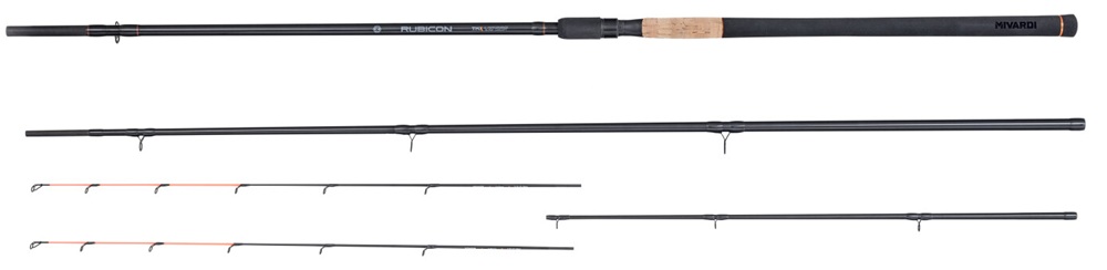 Mivardi prút rubicon feeder 330m 3,3 m 80 g 3-diel.