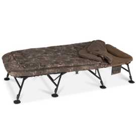 Nash lehátko sospacím vakom mf60 indulgence ss4 5 season mk ii.
 Nastaviteľné nohy: 38-51cm Rozmery: 212x83x38 cm