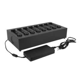 Getac battery charging station, 8 slots, EU.