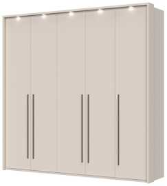 Päťdverová šatníková skriňa s led osvetlením baptiste - béžová.

 

Päťdverová šatníková skriňa je opatrená plnými dvierkami.

 

Rozmery päťdverovej šatníkovej skrine s osvetlením Baptiste sú 232x226x60cm (š, v, h).

 

Všetky produkty z kolekcie Baptiste nájdete nižšie v súvisiacich produktoch.