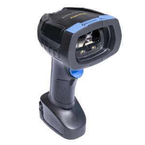 Datalogic PowerScan 9600 RFID, UHF (865 MHz - 868 MHz), BT, 2D, RFID, DC, BT, multi-IF, kit (USB), RB, black, blue.