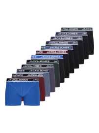 12PACK pánske boxerky Jack and Jones viacfarebné (12295194) XXL, trenky.