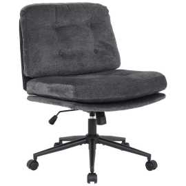 MID.YOU OTOČNÁ STOLIČKA, mikrovlákno, sivá.