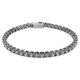 Swarovski Tenisový náramok so šedými kryštálmi Matrix Tennis 5693928 15,5 cm.