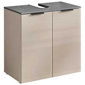 Venda SKRINKA POD UMÝVADLO, kašmírová, antracitová, kašmírová, 60/60/35 cm.