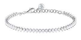 Morellato Oslnivý tenisový náramok s kubickými zirkónmi Tesori SAIW261.