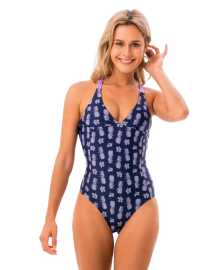 Dámske jednodielne plavky 69SLAM NANA TALLY (YMSNNA-PA) XL.