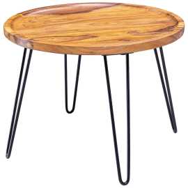 MID.YOU KONFERENČNÝ STOLÍK, farba indického palisandra, drevo, 60/60/45 cm.